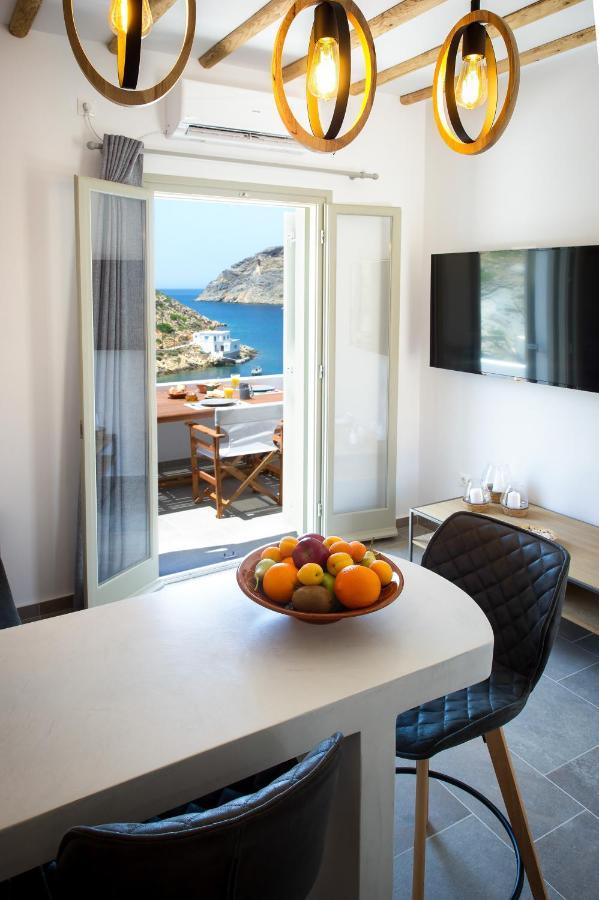 Droufakos' Home, Lux Seafront Apartment W. View Cherronisos  Bagian luar foto