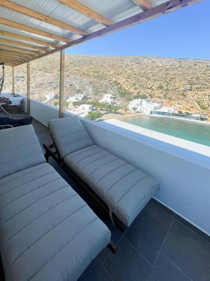 Droufakos' Home, Lux Seafront Apartment W. View Cherronisos  Bagian luar foto