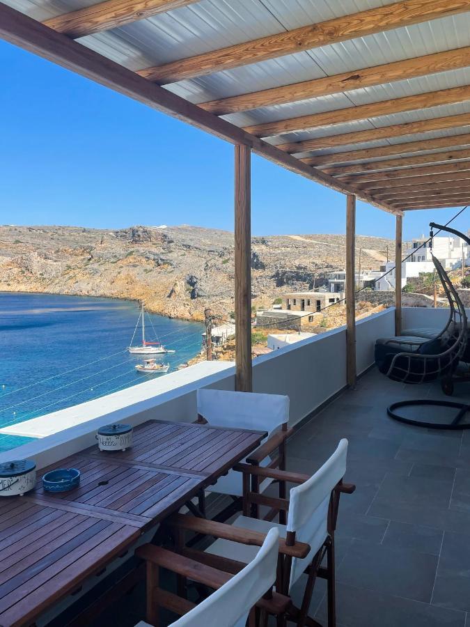 Droufakos' Home, Lux Seafront Apartment W. View Cherronisos  Bagian luar foto