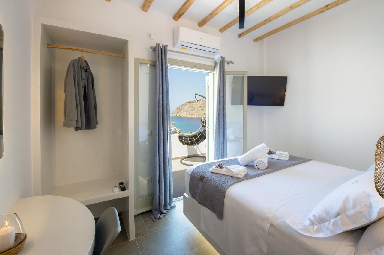 Droufakos' Home, Lux Seafront Apartment W. View Cherronisos  Bagian luar foto