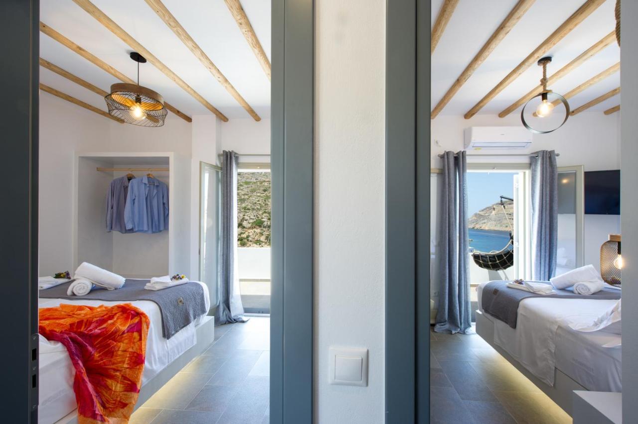 Droufakos' Home, Lux Seafront Apartment W. View Cherronisos  Bagian luar foto