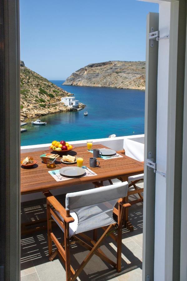 Droufakos' Home, Lux Seafront Apartment W. View Cherronisos  Bagian luar foto